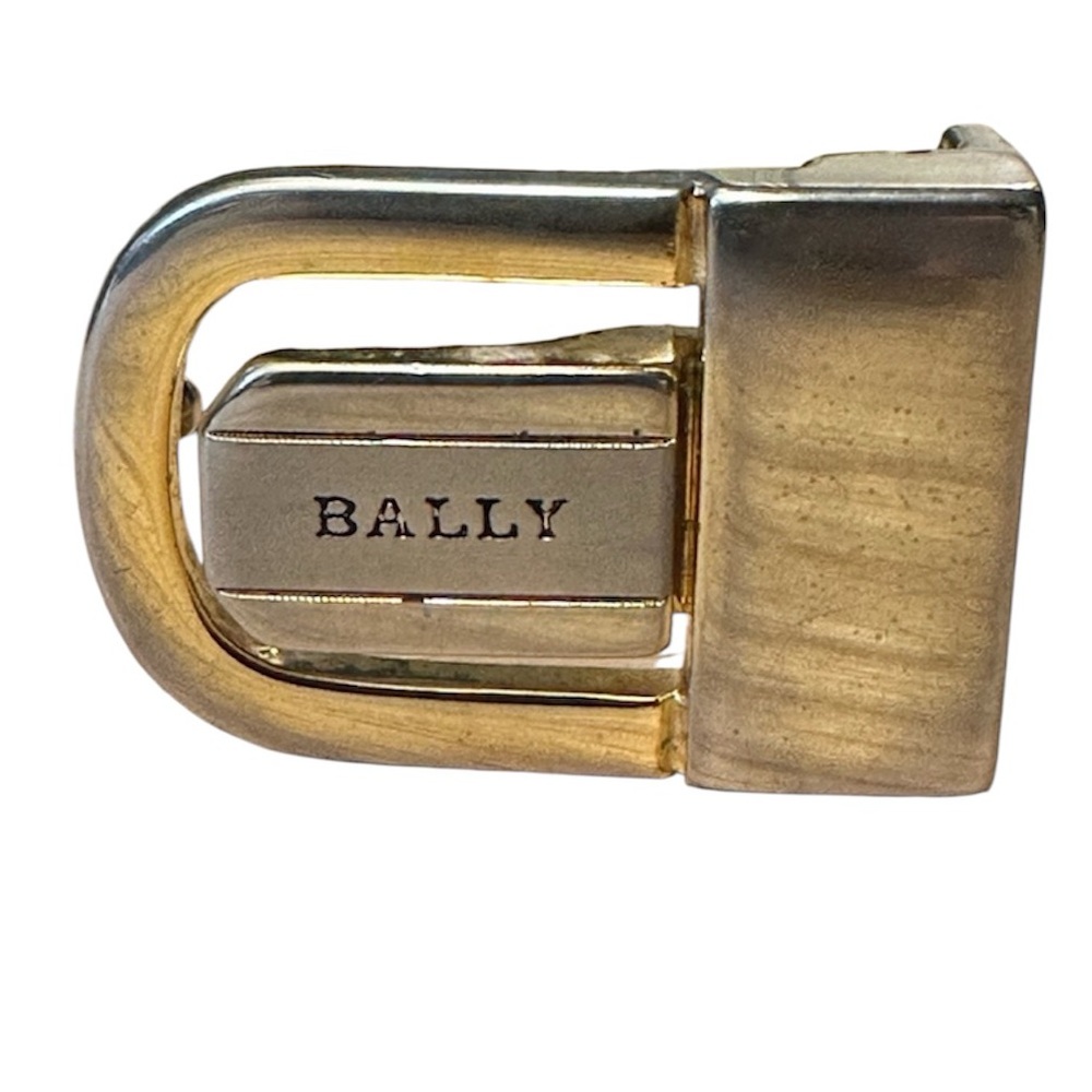 Bally Gold and Silver Belt Buckle